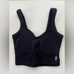 FP Movement by Free People Black Crop Tank